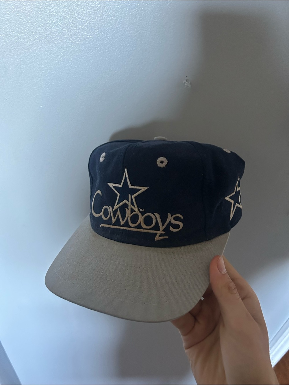 Vintage Dallas Cowboys NFL Football The Game Snapback Hat